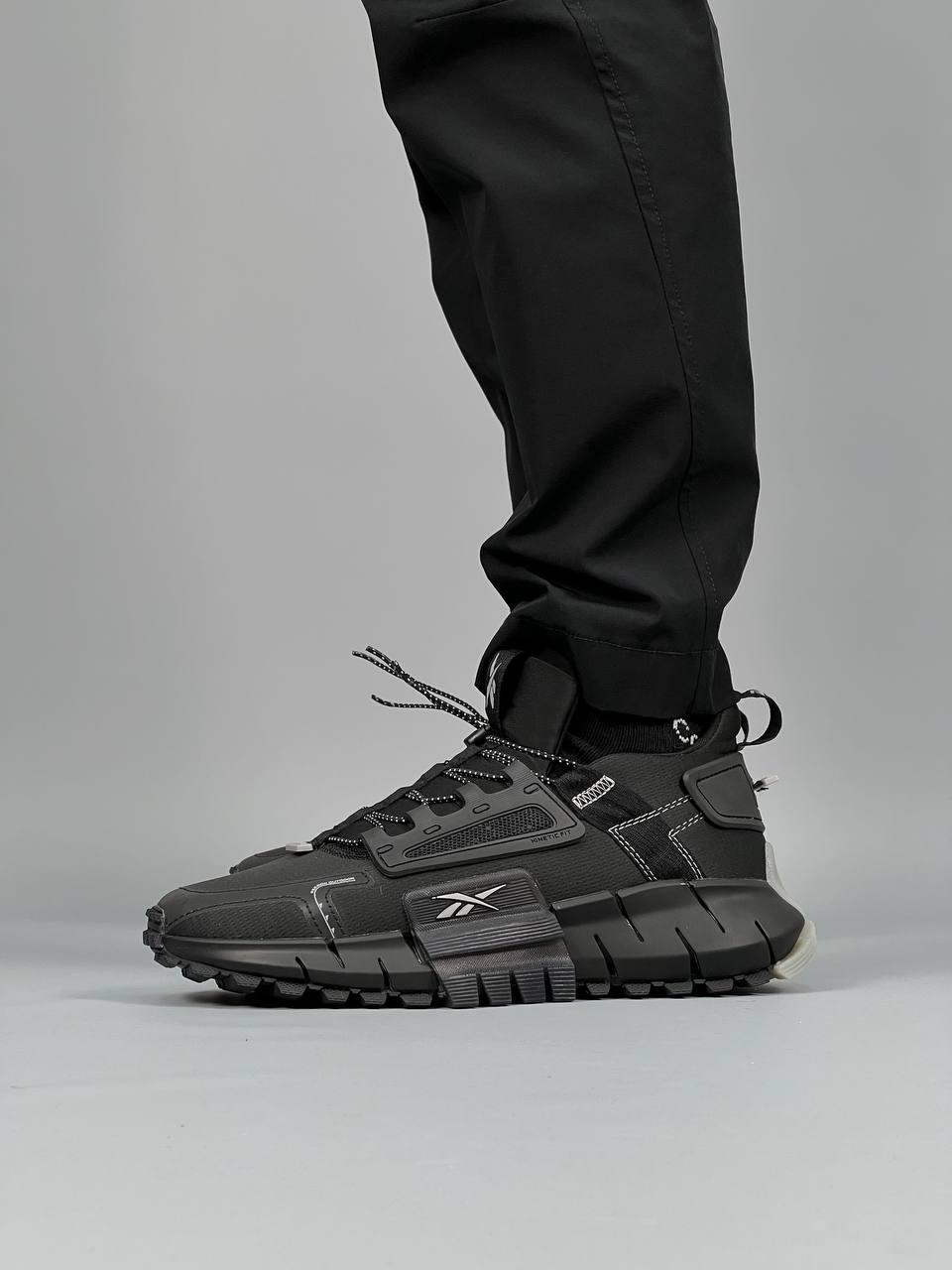 Reebok Zig Kinetica Fit Black White