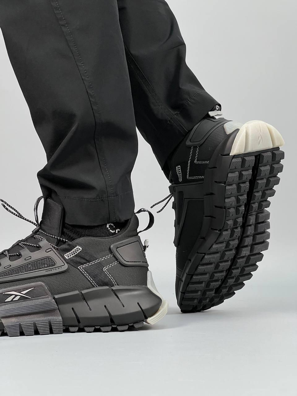 Reebok Zig Kinetica Fit Black White