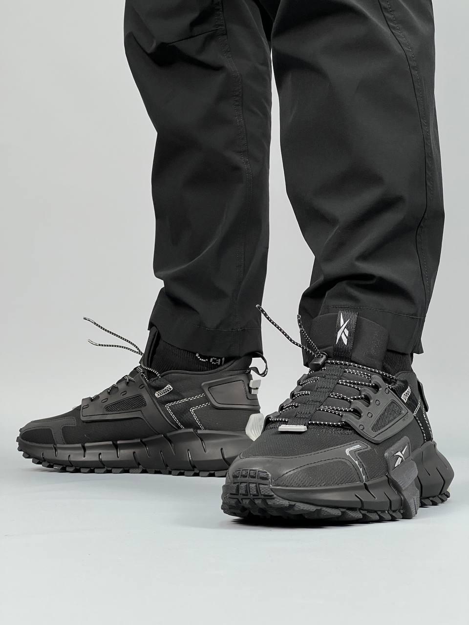 Reebok Zig Kinetica Fit Black White