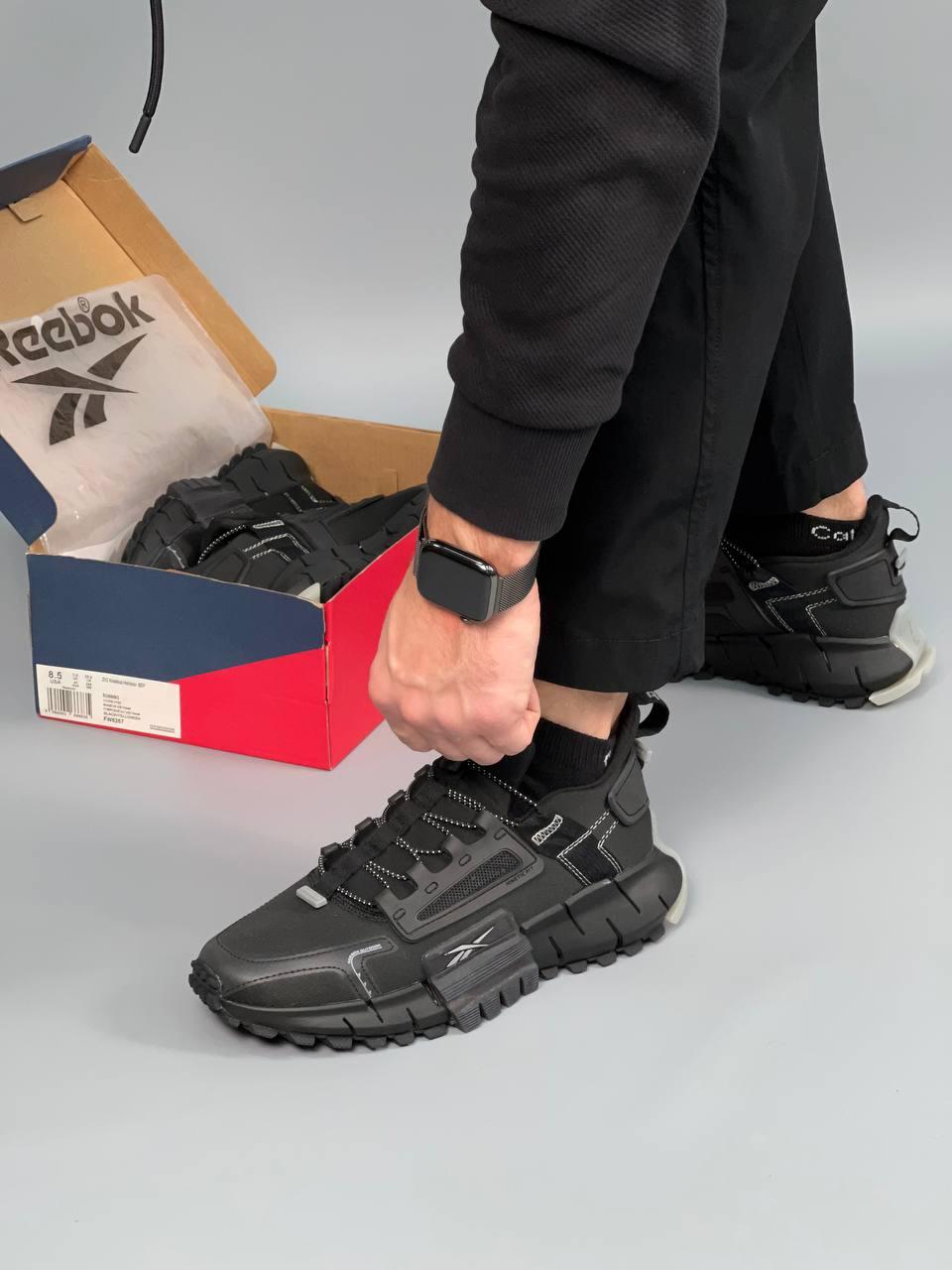 Reebok Zig Kinetica Fit Black White