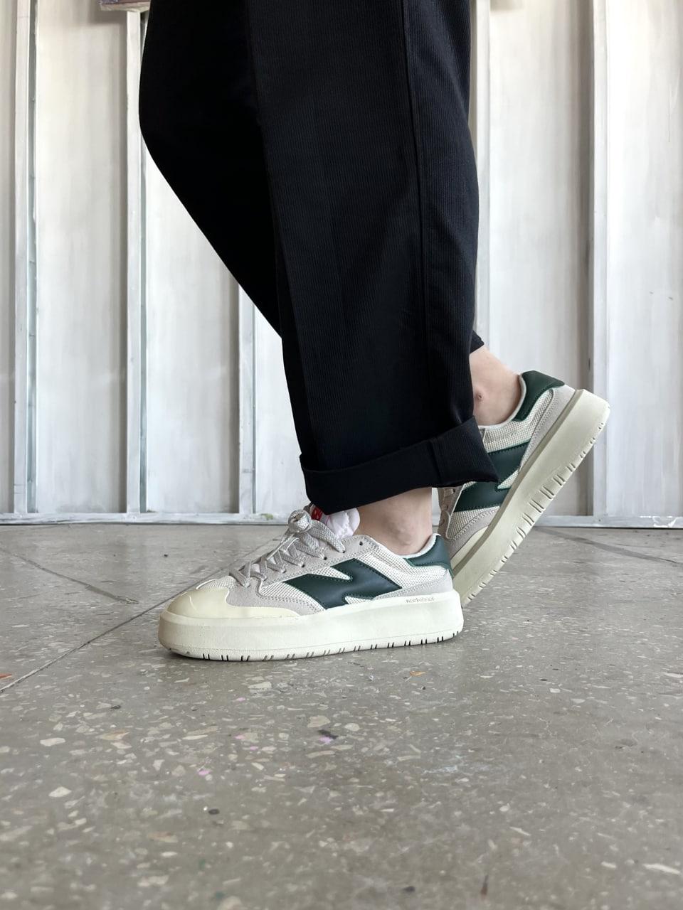 New Balance CT302 White Nightwatch Green