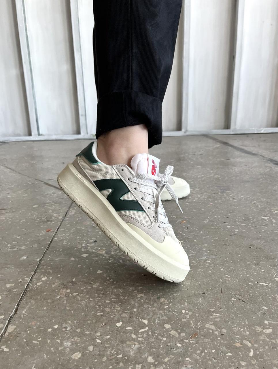 New Balance CT302 White Nightwatch Green