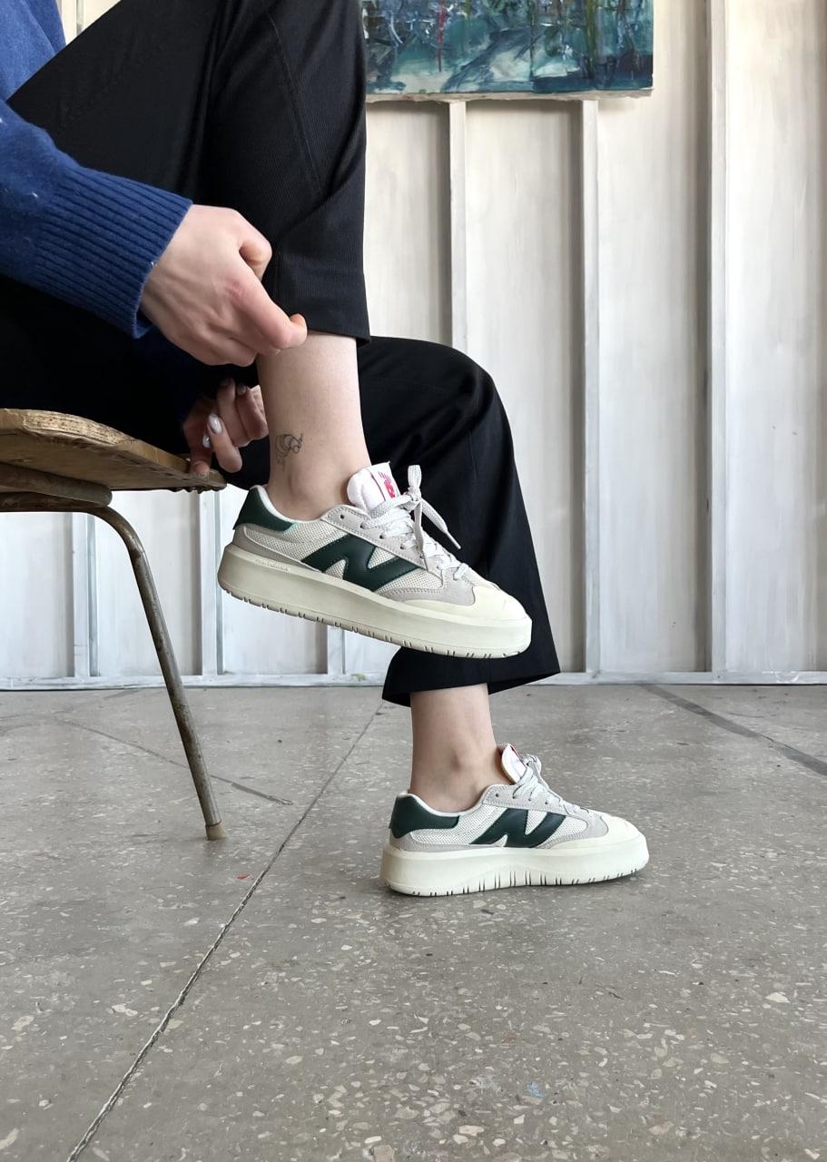 New Balance CT302 White Nightwatch Green