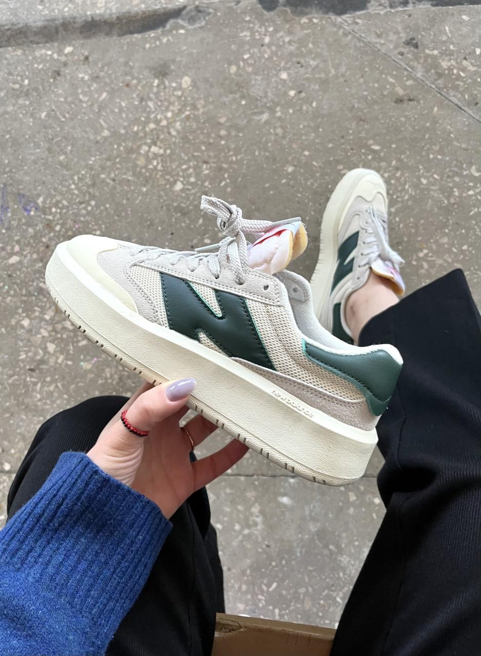 New Balance CT302 White Nightwatch Green
