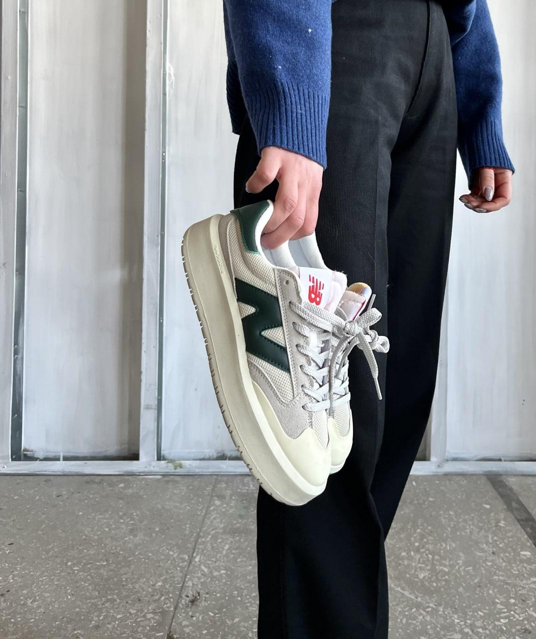 New Balance CT302 White Nightwatch Green