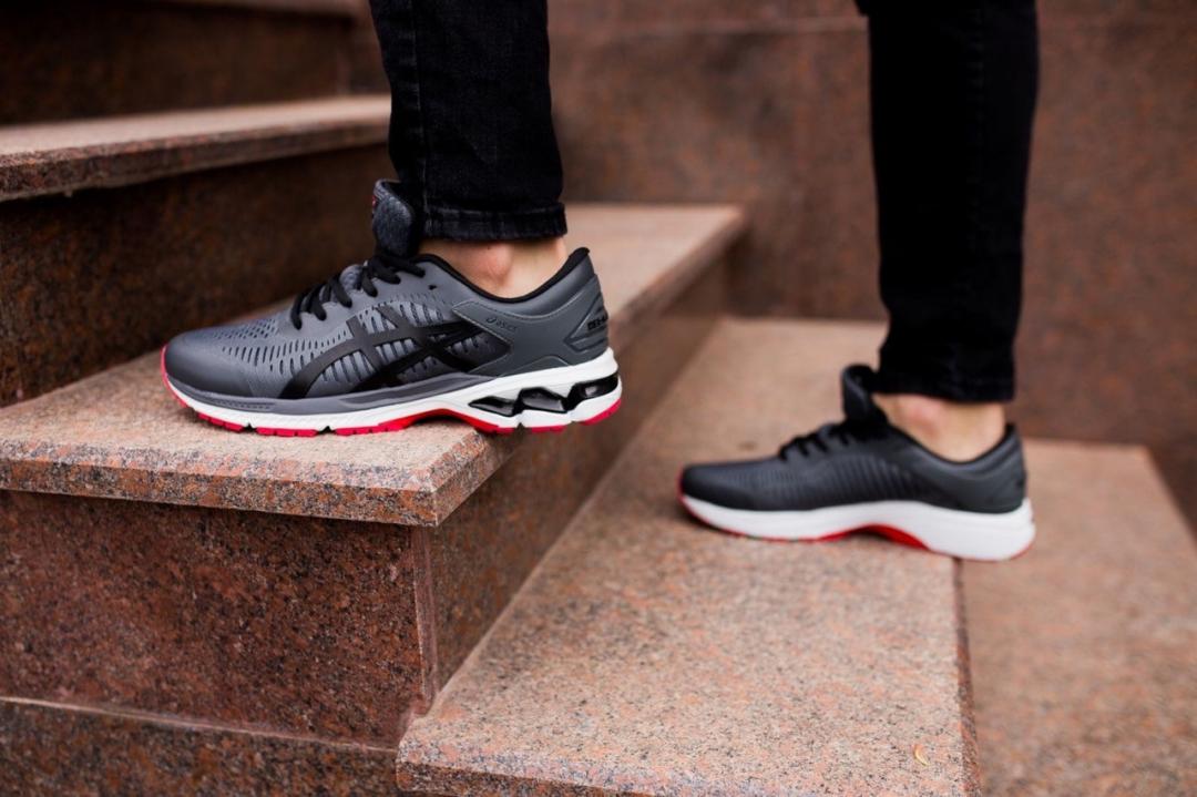 Asics Gel Quantum Dark Grey White Red
