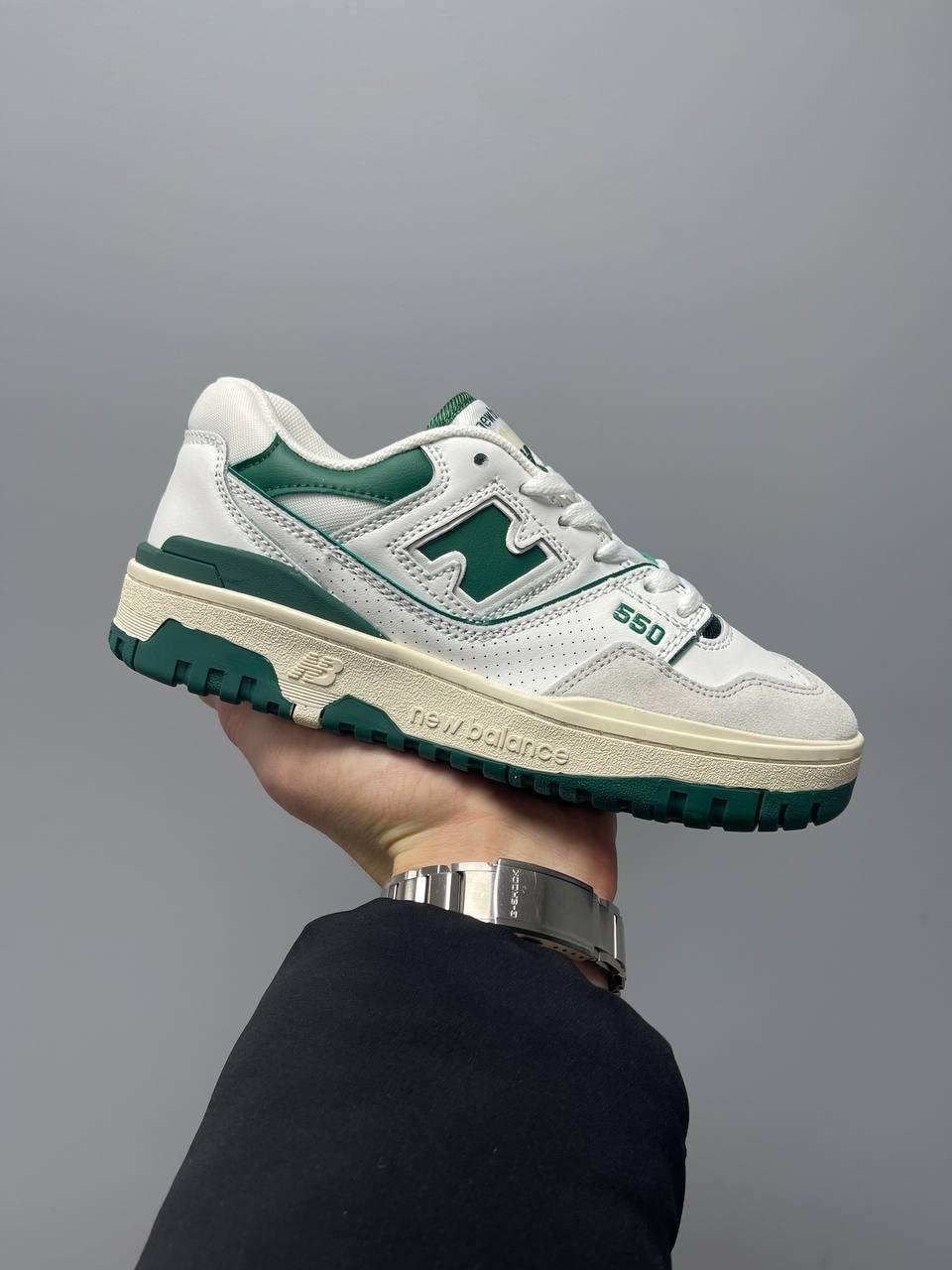 New Balance 550 White Green 2.0