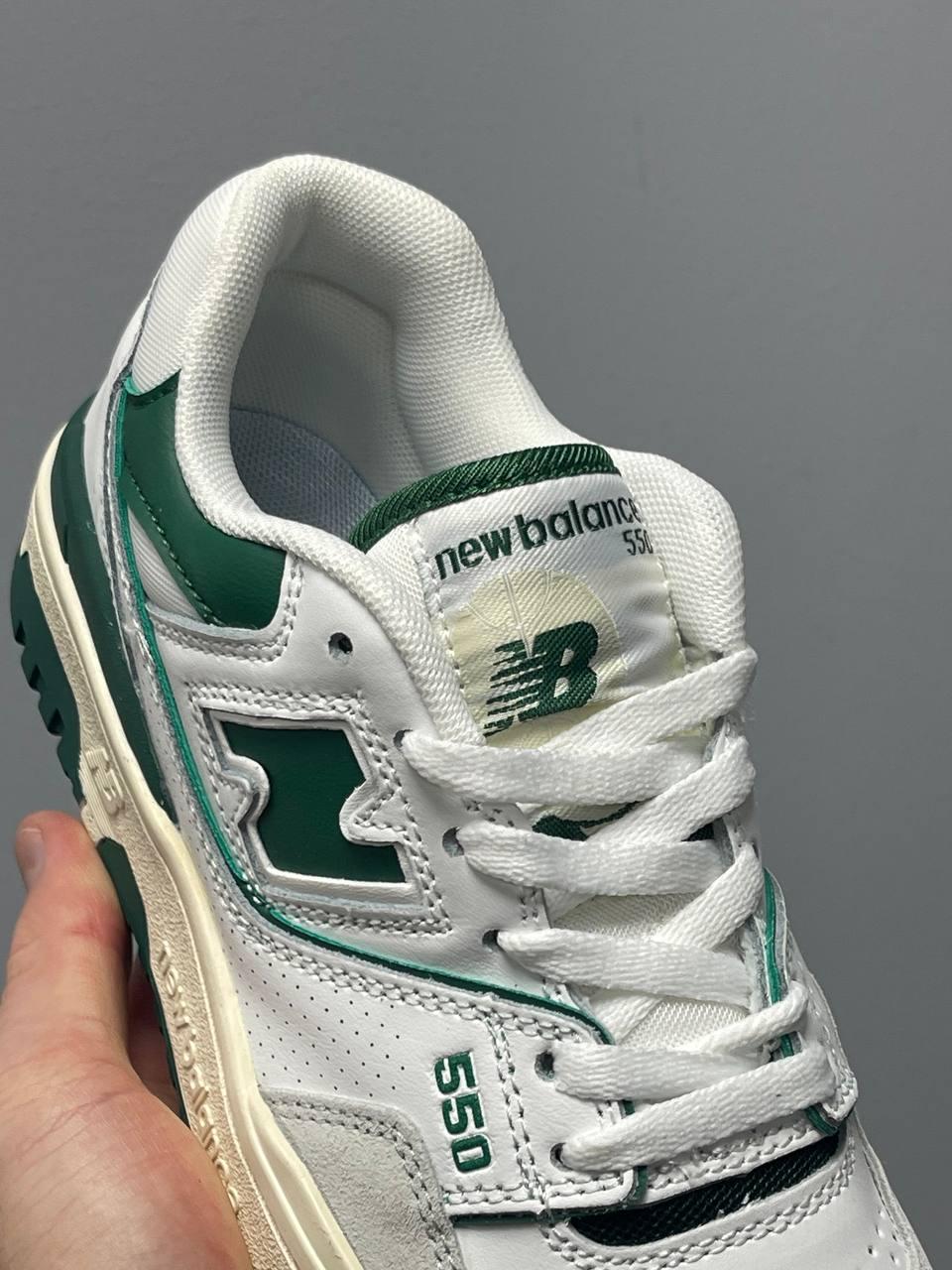 New Balance 550 White Green 2.0