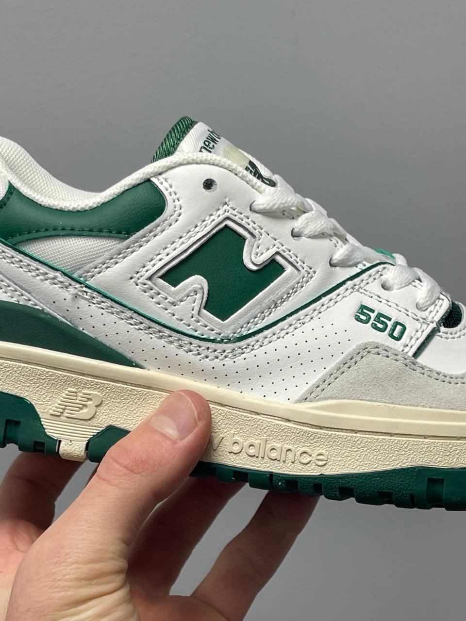 New Balance 550 White Green 2.0