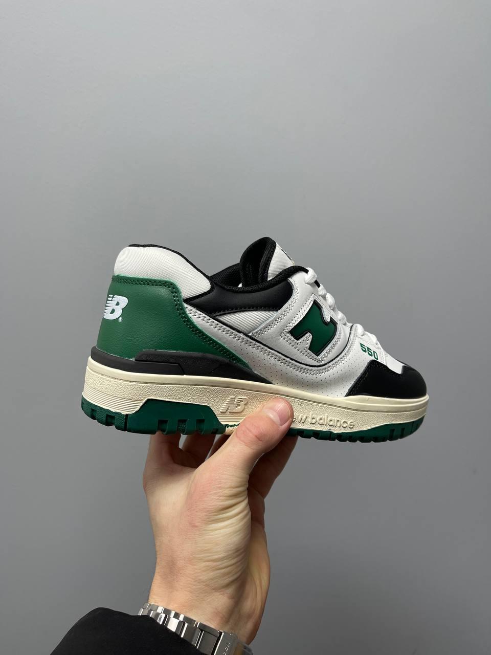 New Balance 550 White Black Green
