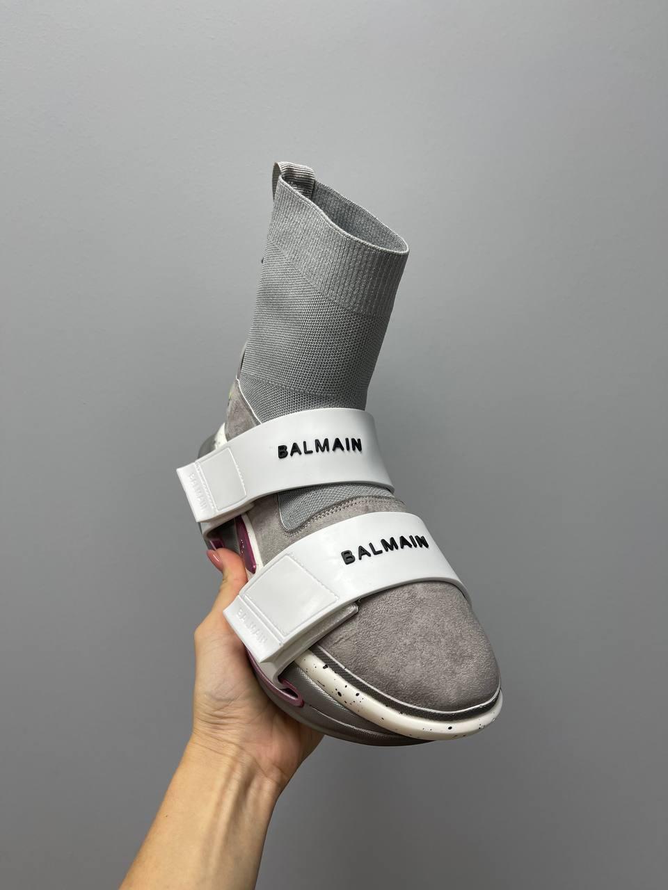 Balmain B-Bold Sneakers Grey