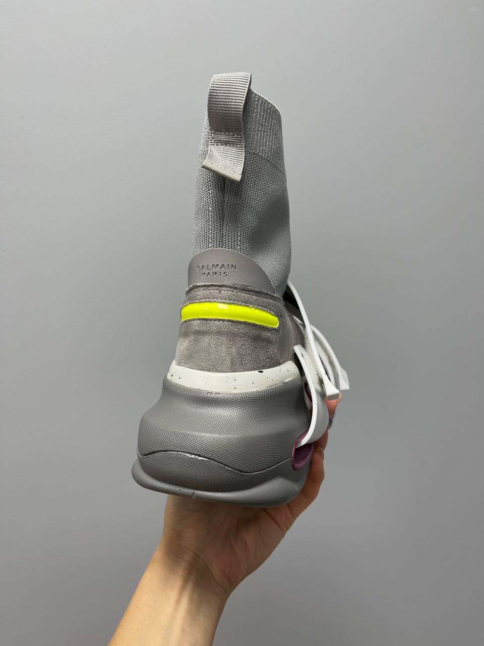 Balmain B-Bold Sneakers Grey