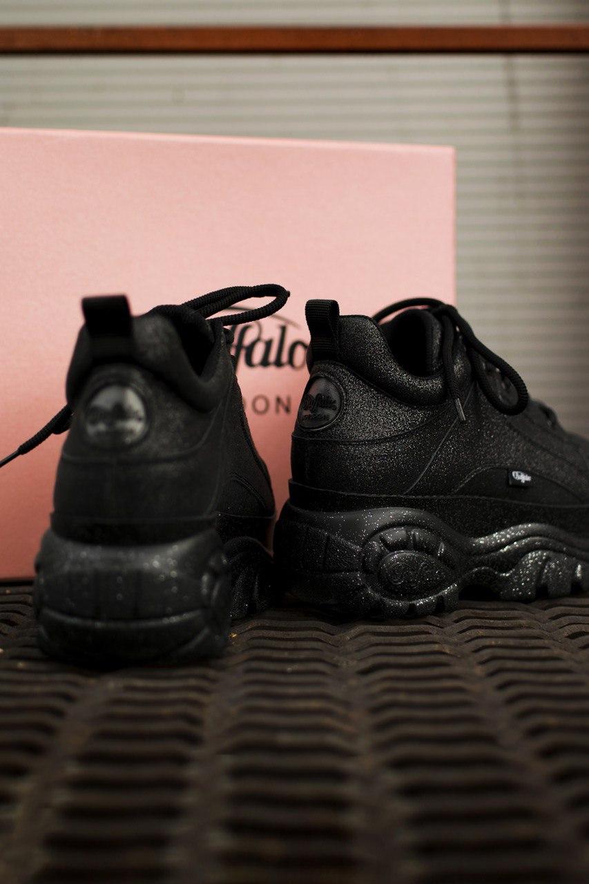 Buffalo London Glitter Black