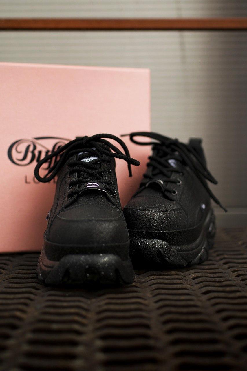Buffalo London Glitter Black