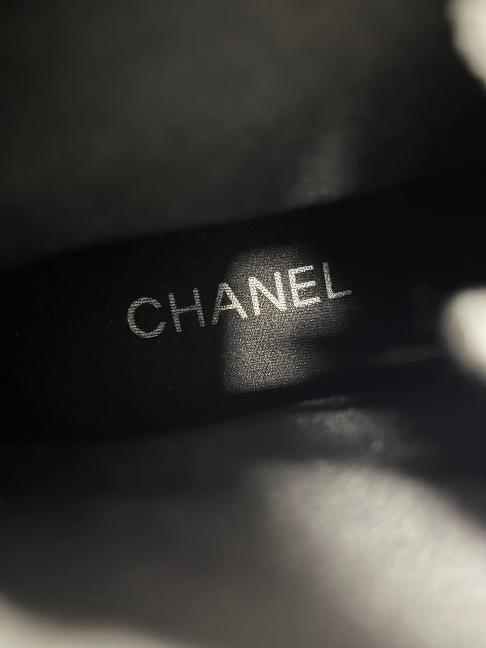 Chanel Sneakers Platform Black