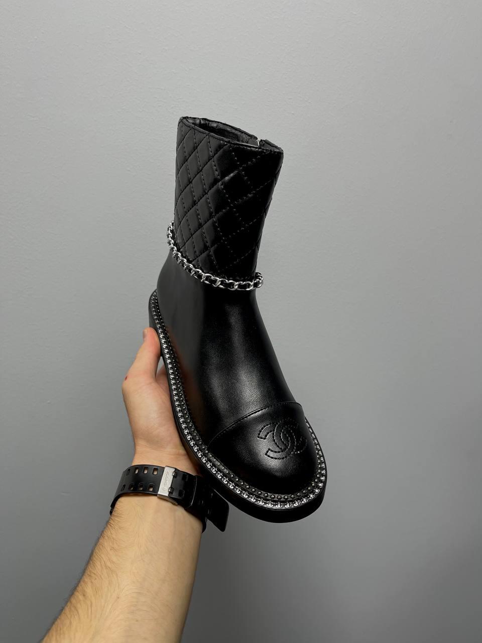 Chanel Boots Black PREMIUM