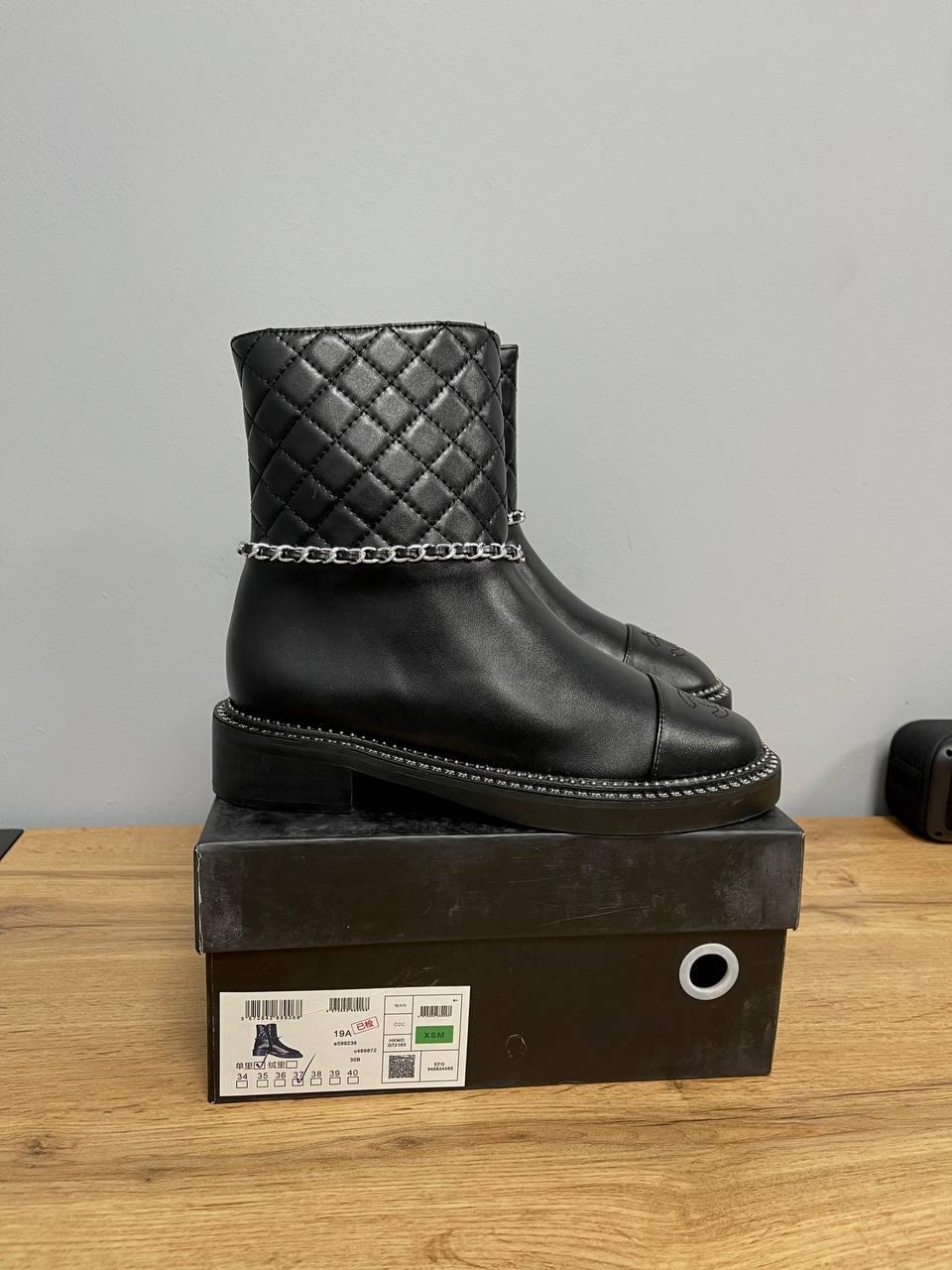 Chanel Boots Black PREMIUM