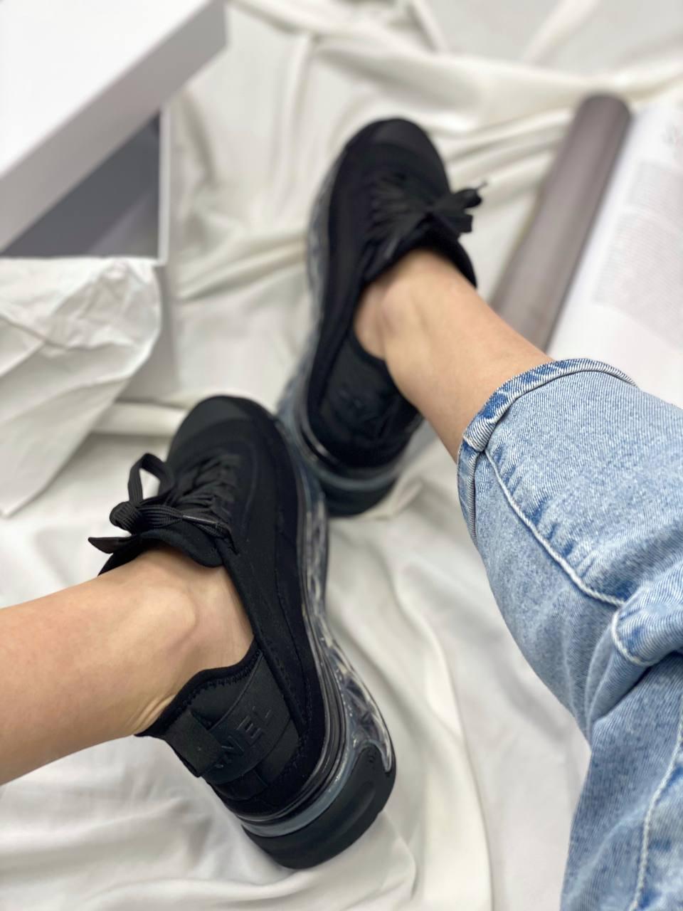 Chanel Black Crystal