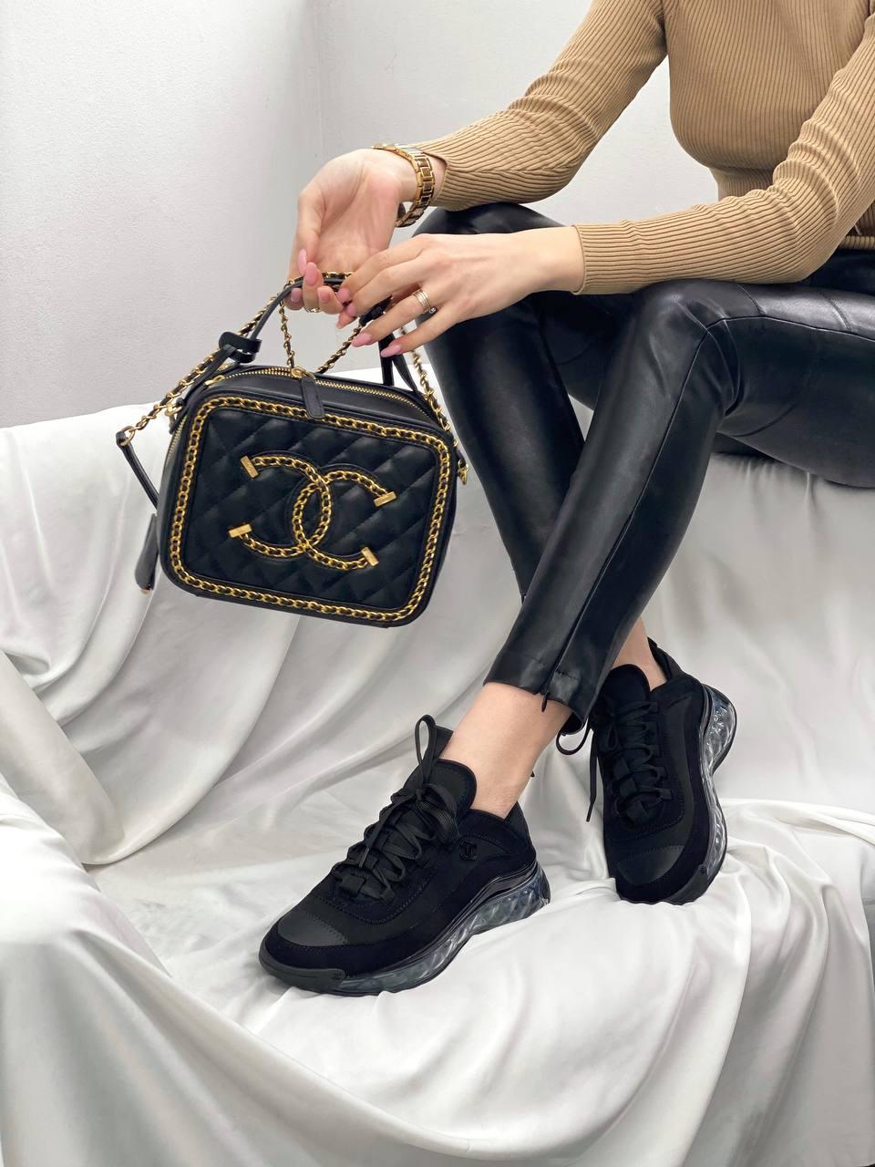 Chanel Black Crystal