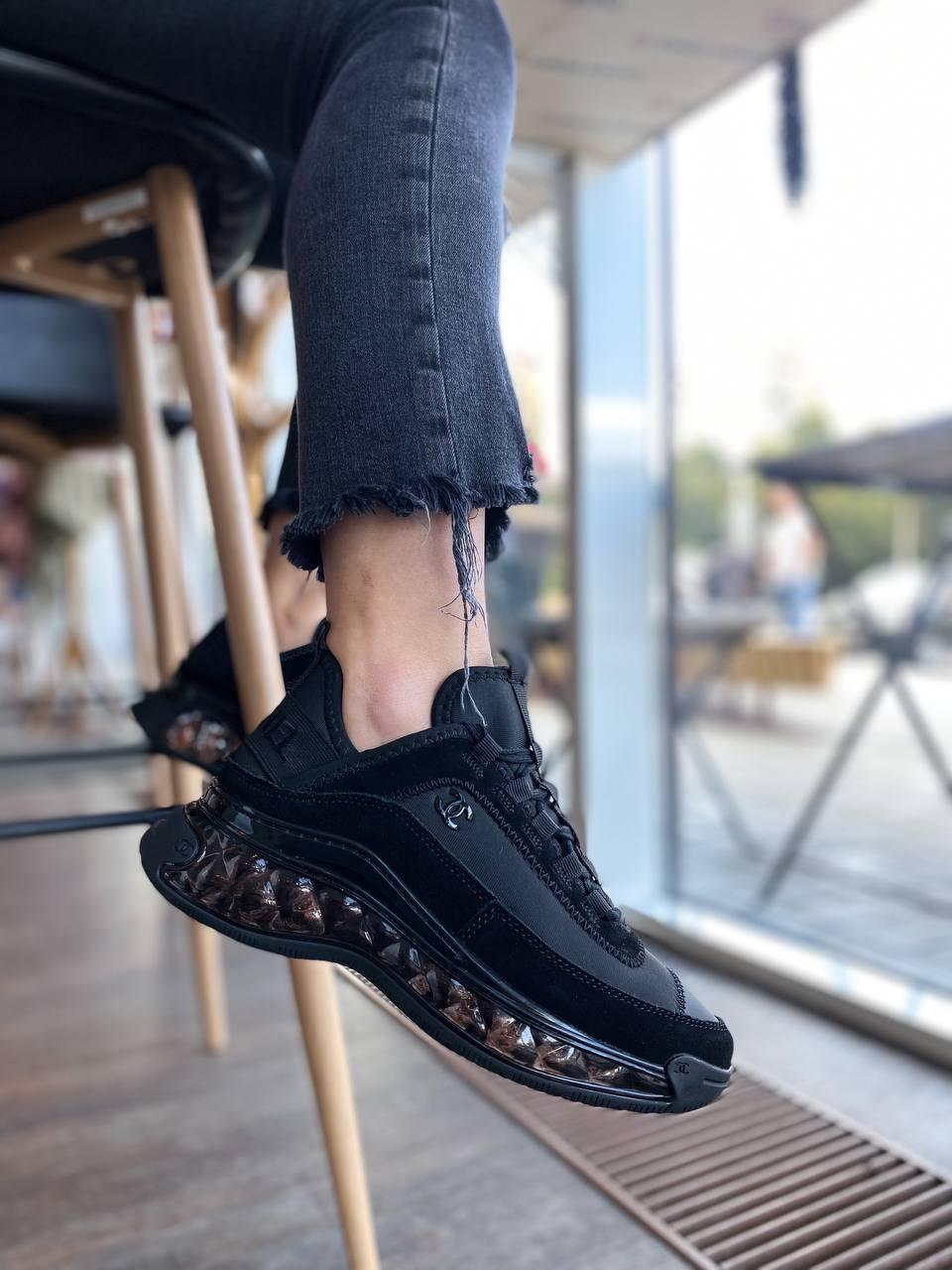 Chanel Black Crystal