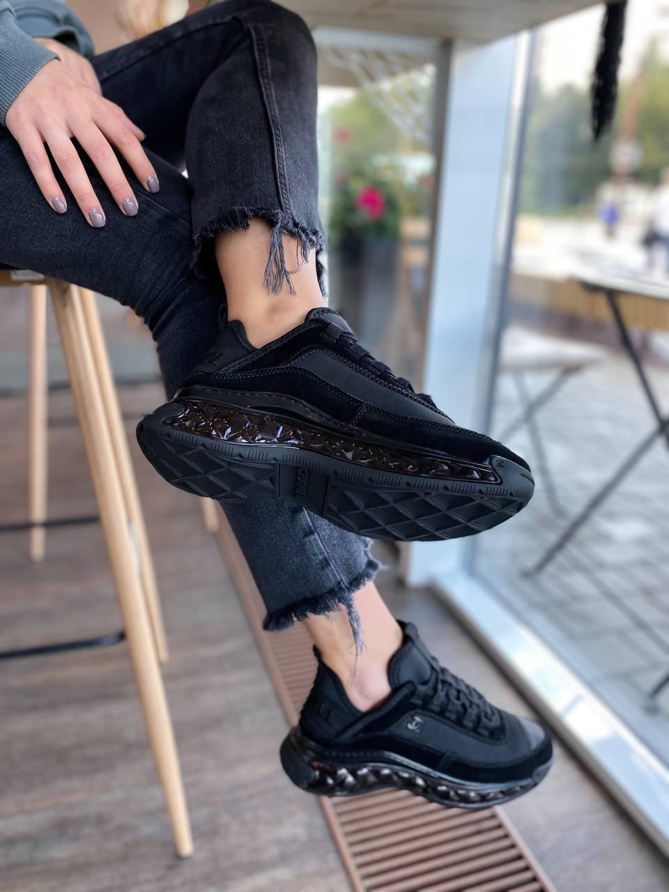 Chanel Black Crystal