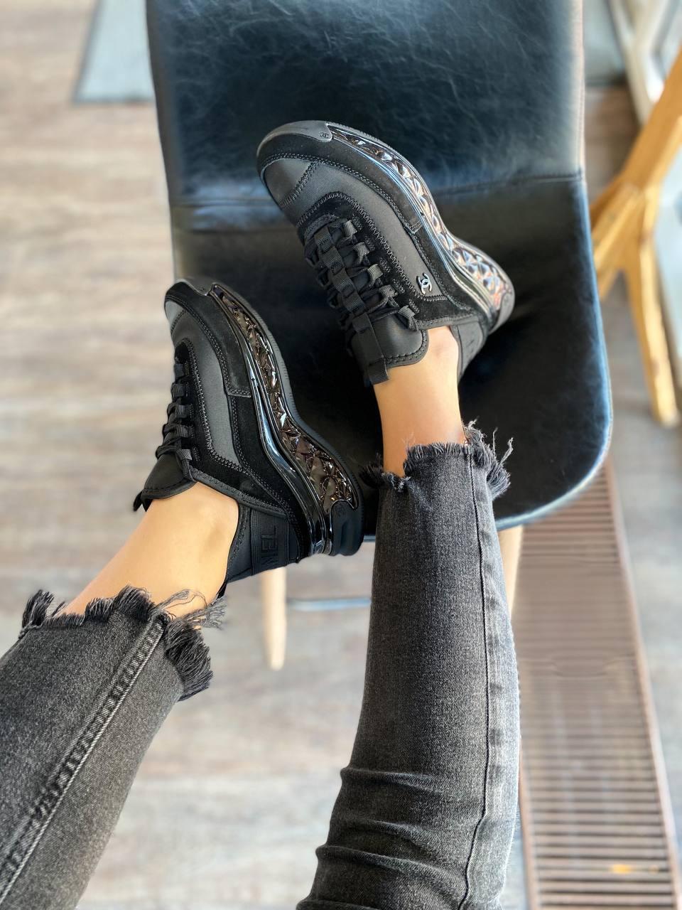 Chanel Black Crystal