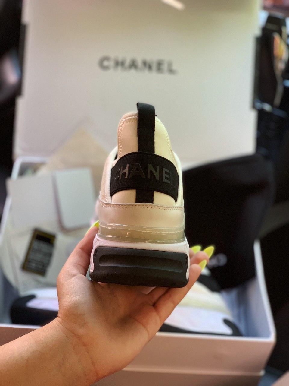 Chanel White Black