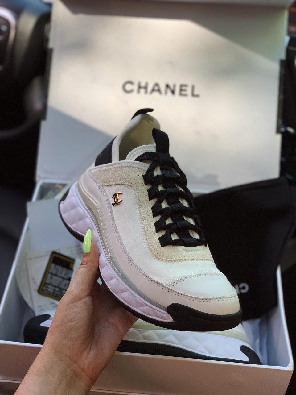 Chanel White Black
