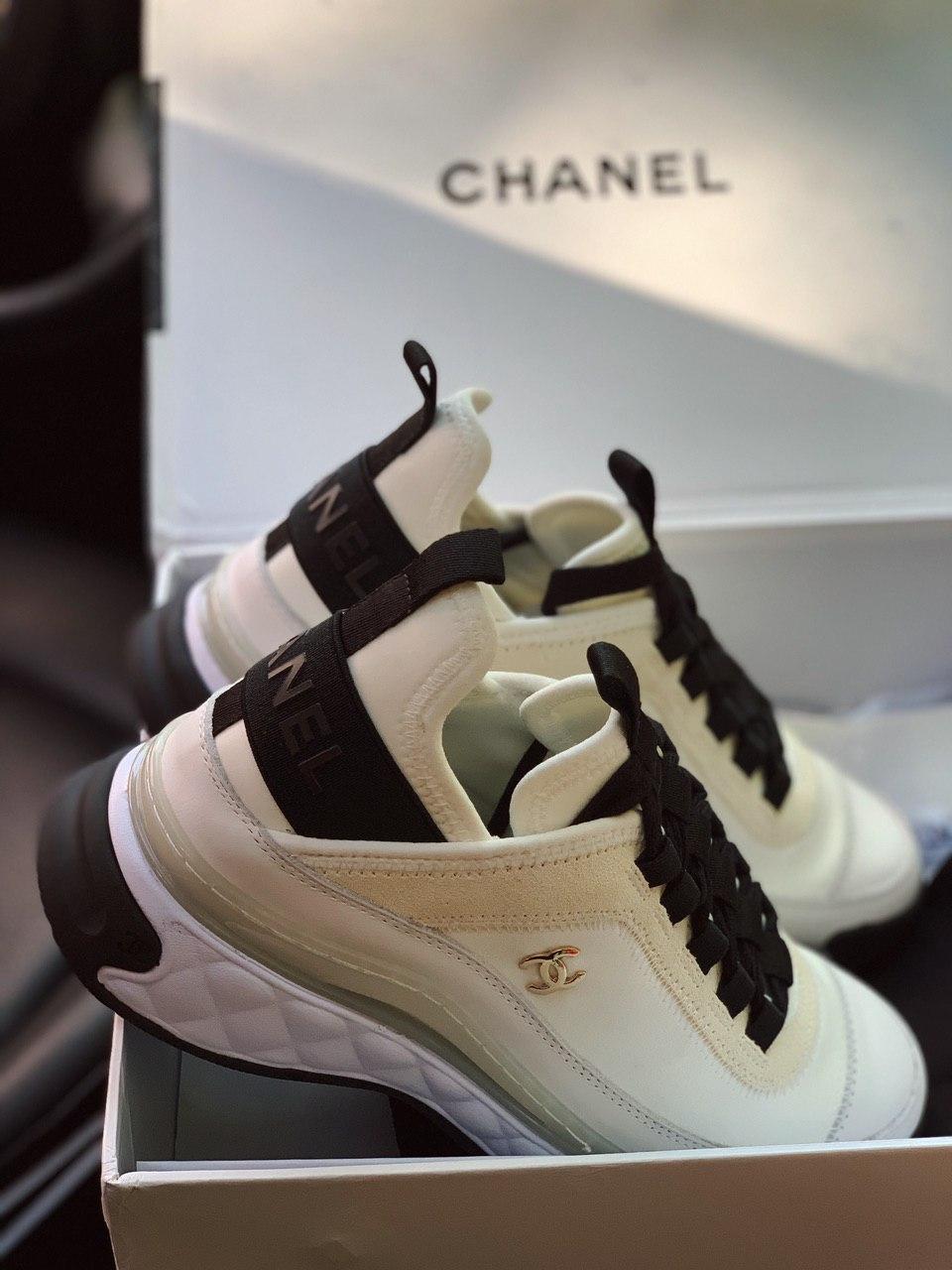 Chanel White Black