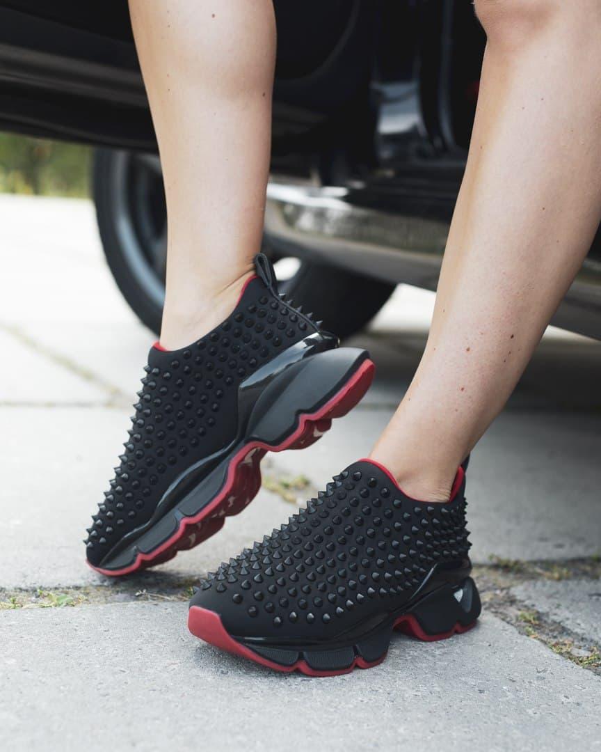 Christian Louboutin Black Red