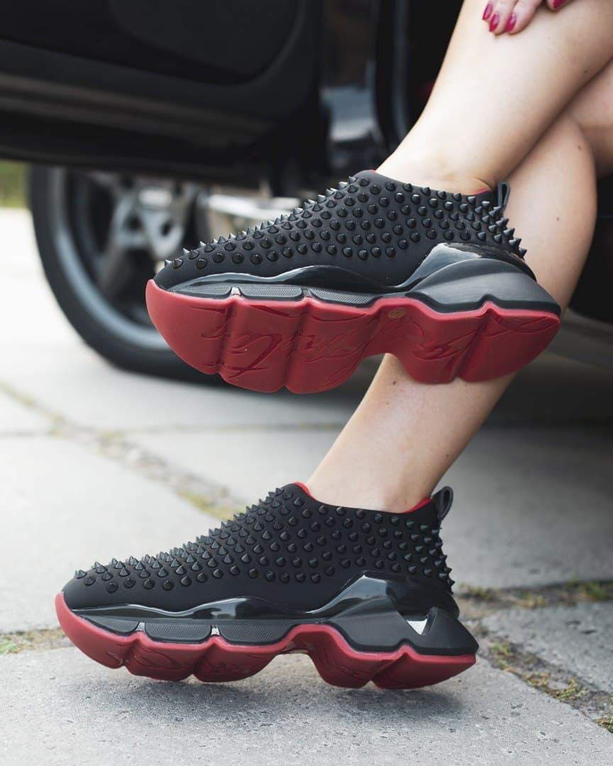 Christian Louboutin Black Red