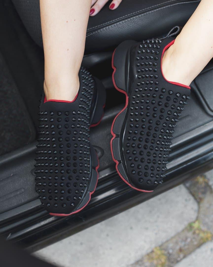 Christian Louboutin Black Red