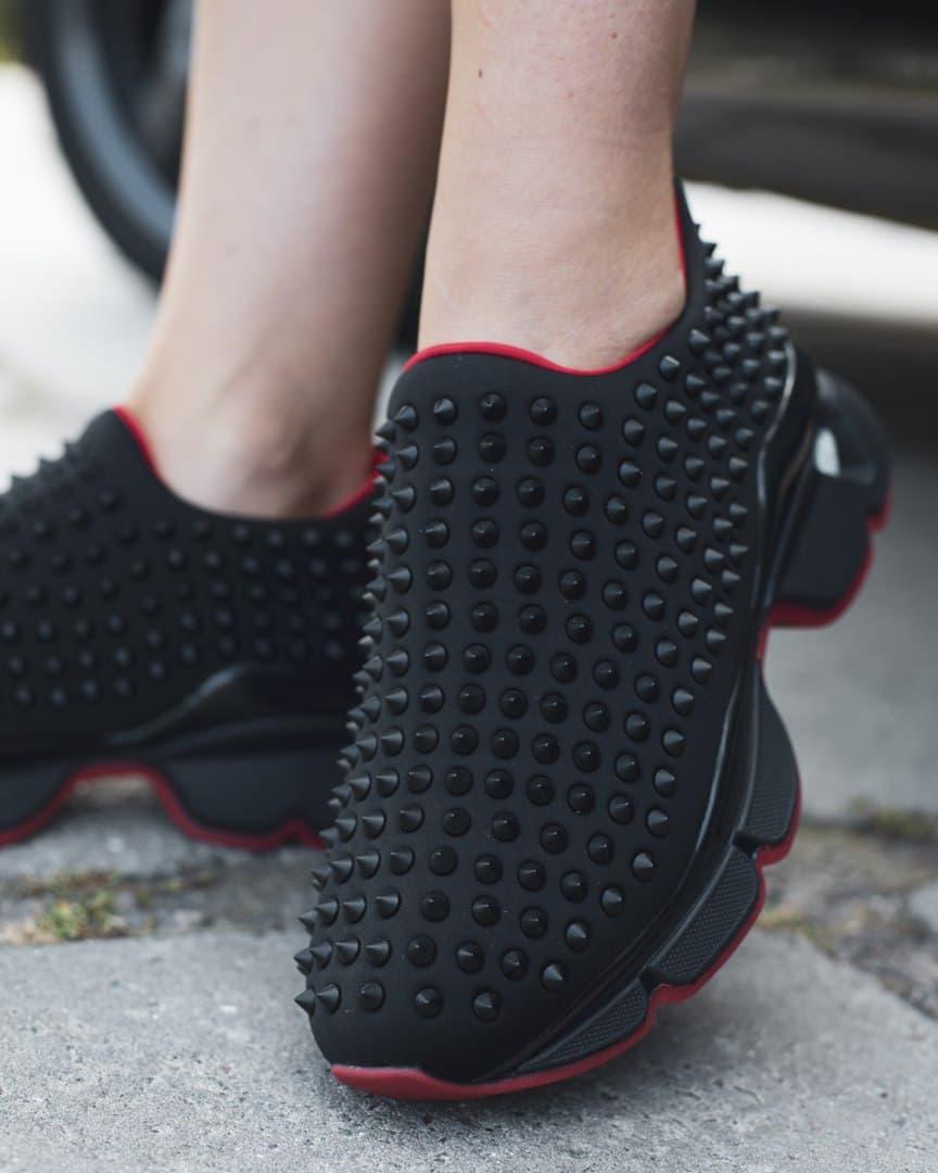 Christian Louboutin Black Red
