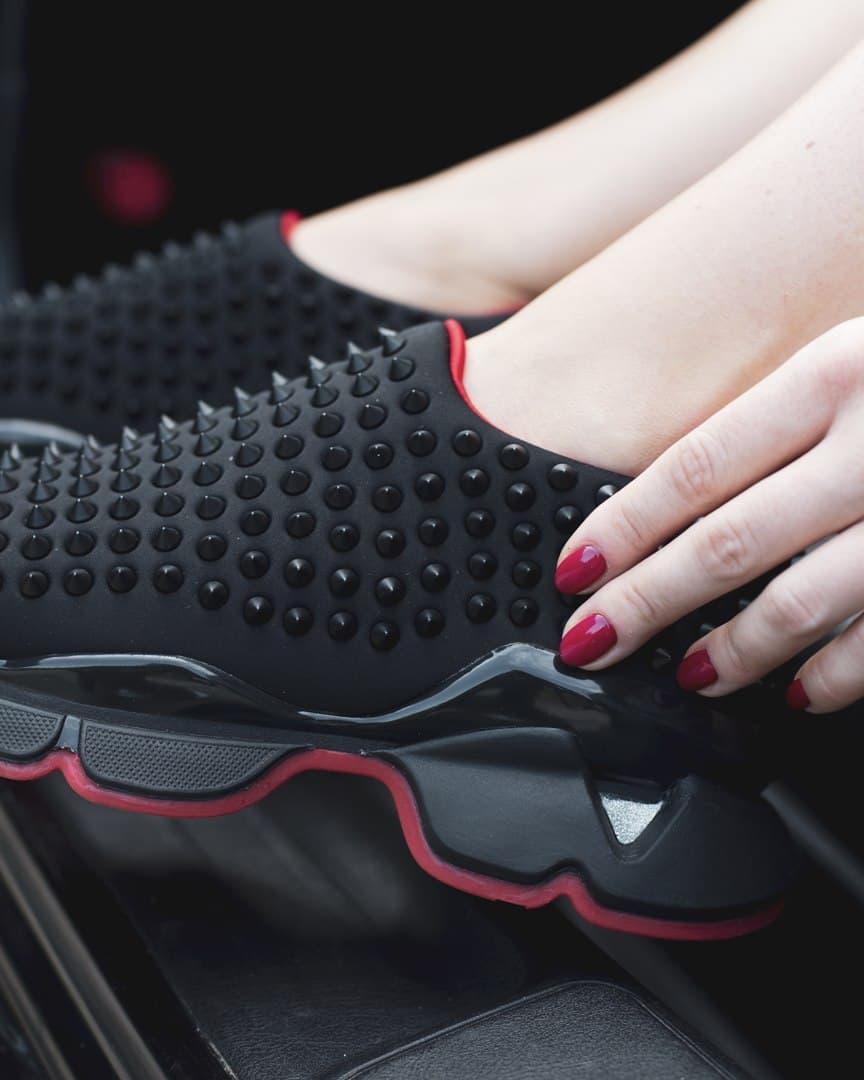 Christian Louboutin Black Red