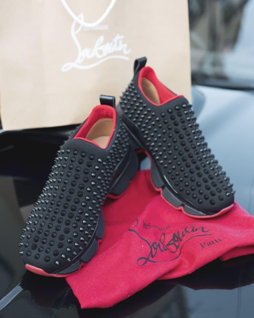 Christian Louboutin Black Red