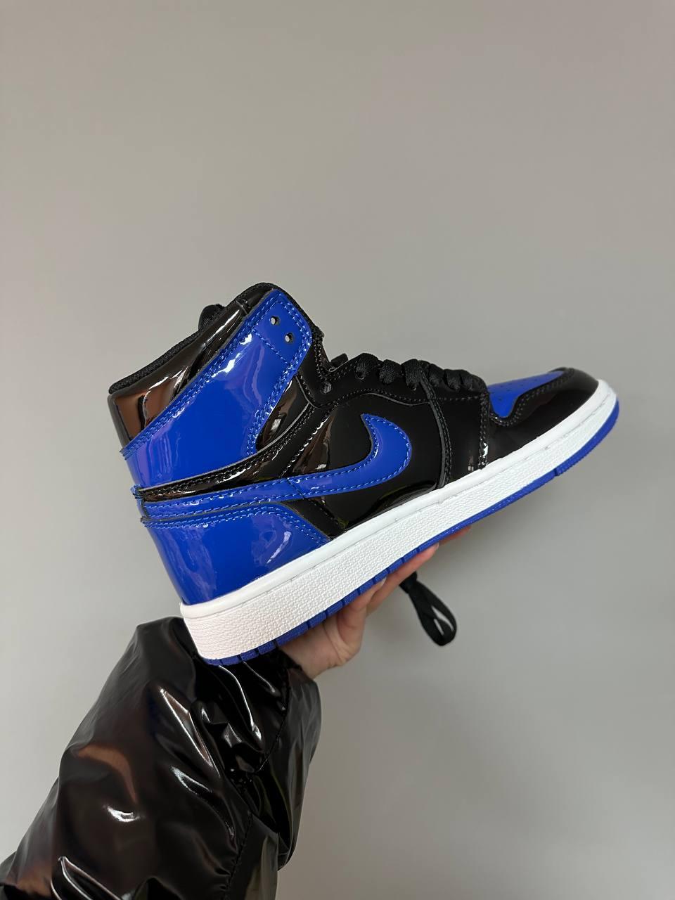 Nike Air Jordan High Patent Royal Blue