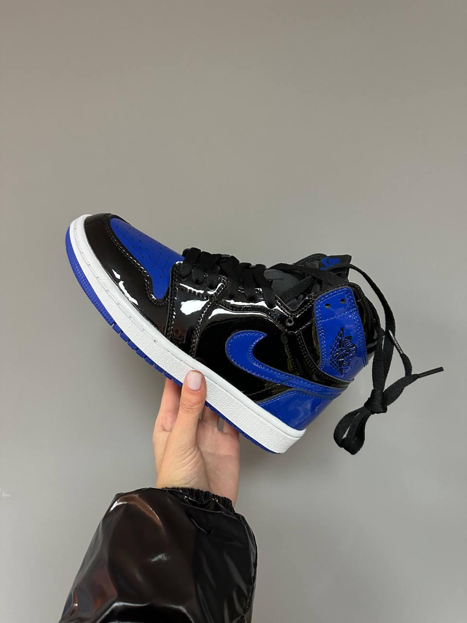 Nike Air Jordan High Patent Royal Blue