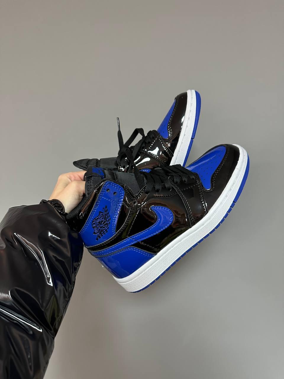 Nike Air Jordan High Patent Royal Blue