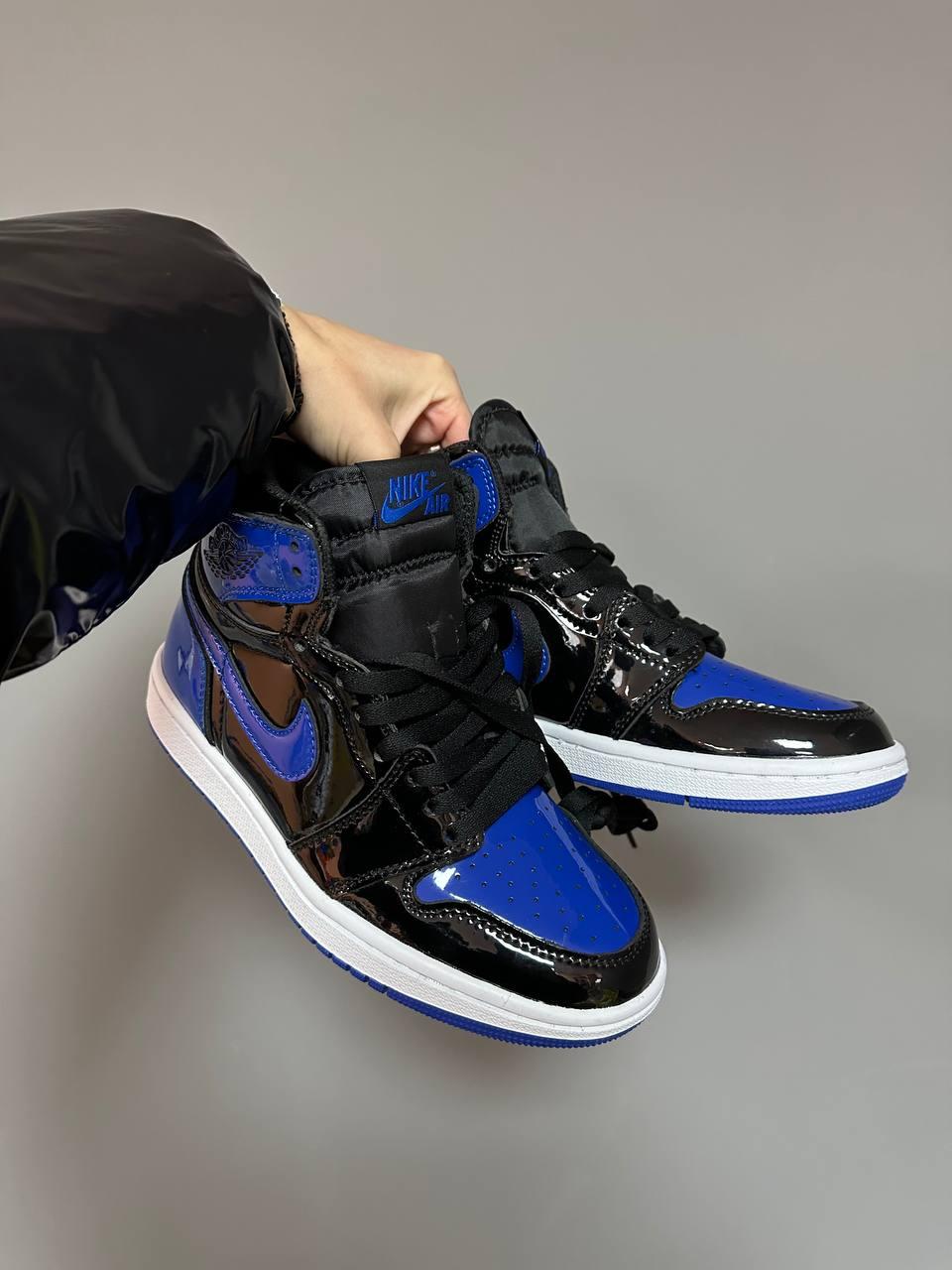 Nike Air Jordan High Patent Royal Blue