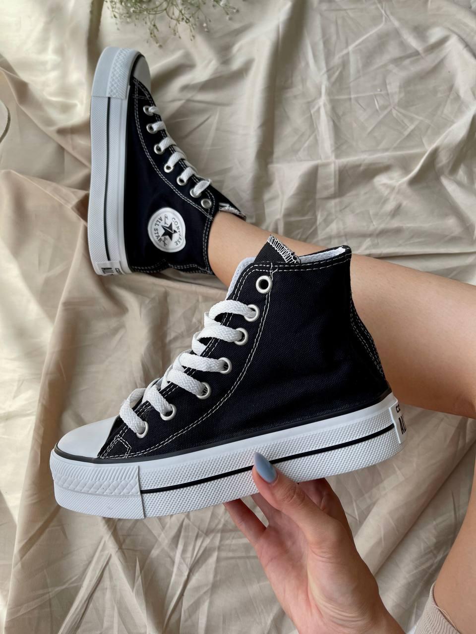 Converse Hight x Chuck Taylor Platform Black
