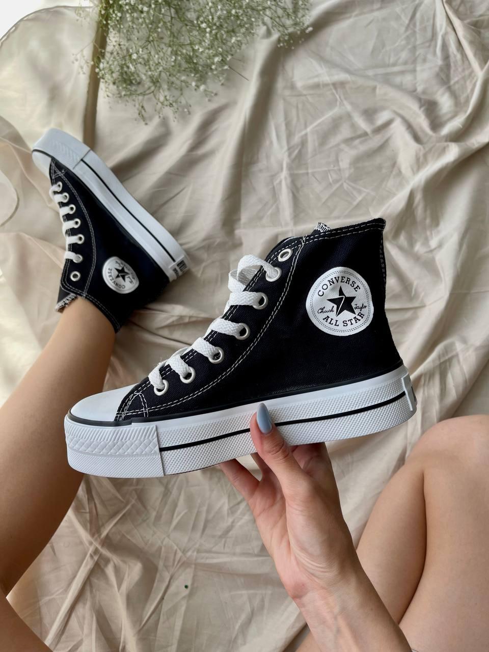 Converse Hight x Chuck Taylor Platform Black
