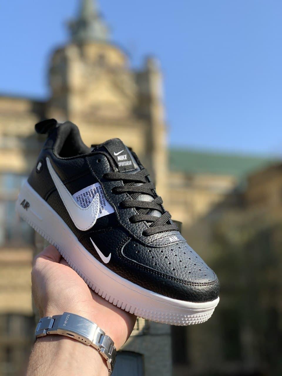 Nike Air Force 1’07Lv8 Ultra Black White 1