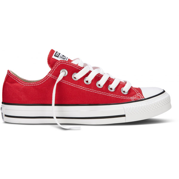 Converse Low Red White Black Line