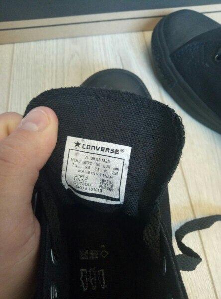 Converse Low Black 1