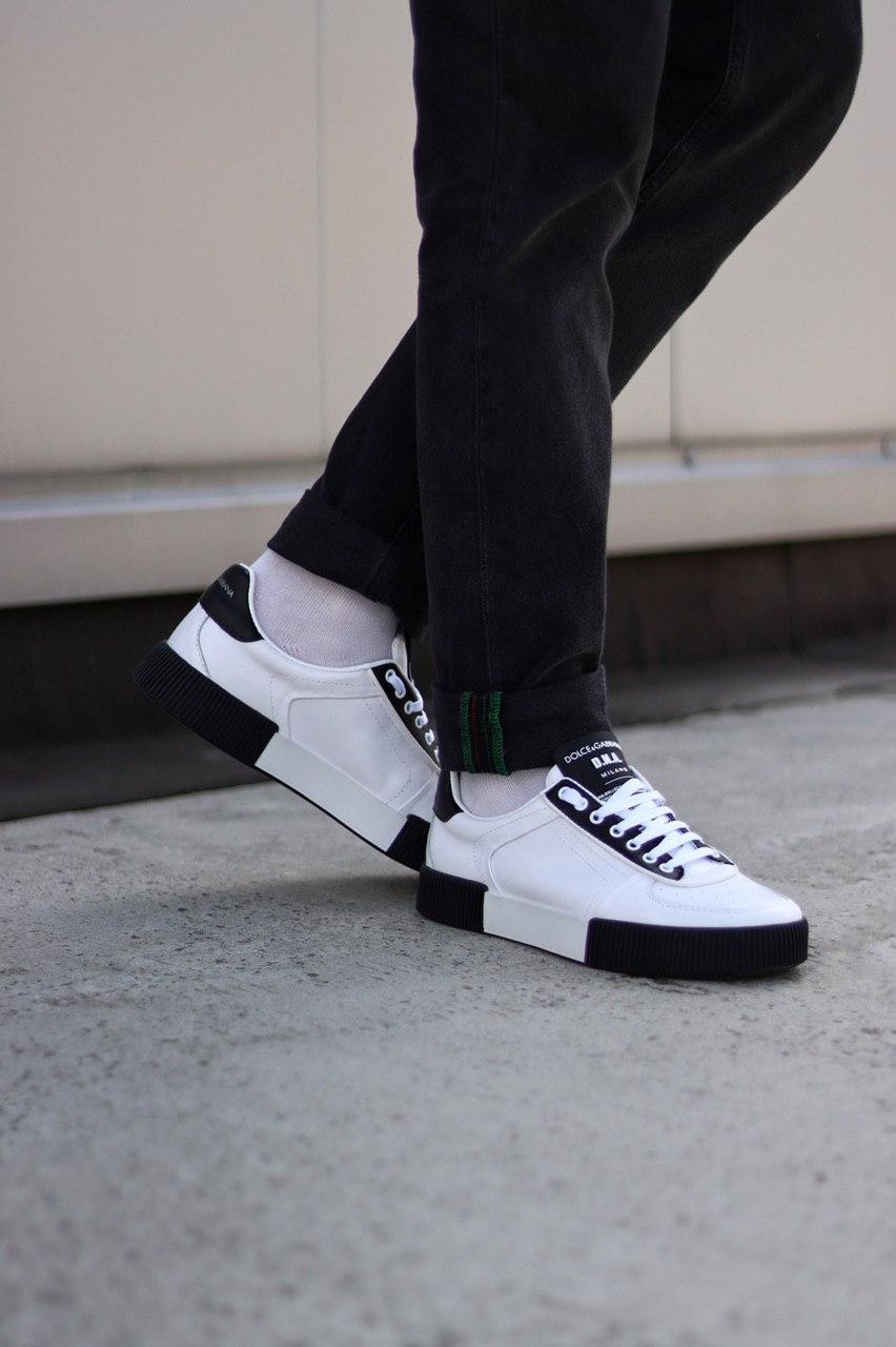 Dolce & Gabbana Miami Sneakers White Black