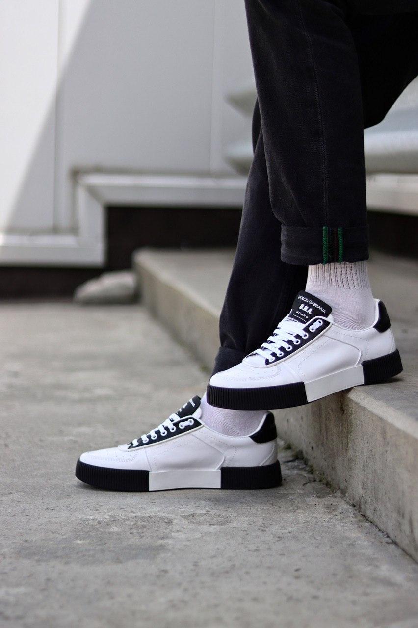 Dolce & Gabbana Miami Sneakers White Black