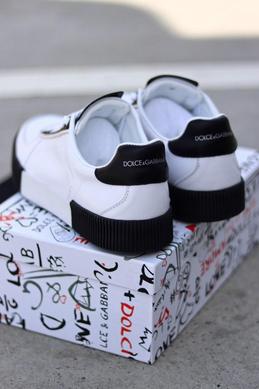 Dolce & Gabbana Miami Sneakers White Black