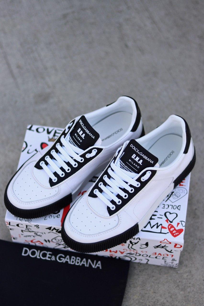 Dolce & Gabbana Miami Sneakers White Black