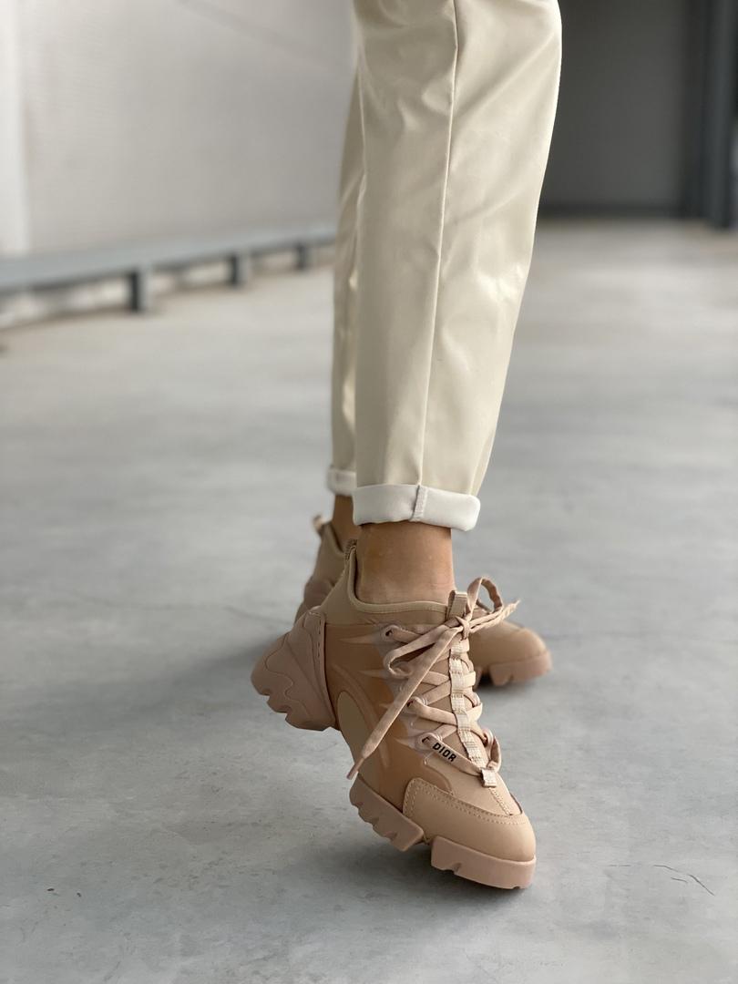 Dior D-Connect Sneaker Beige 1