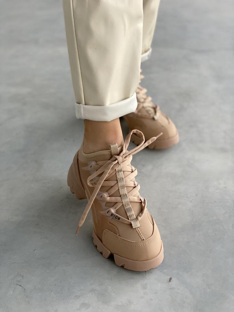 Dior D-Connect Sneaker Beige 1